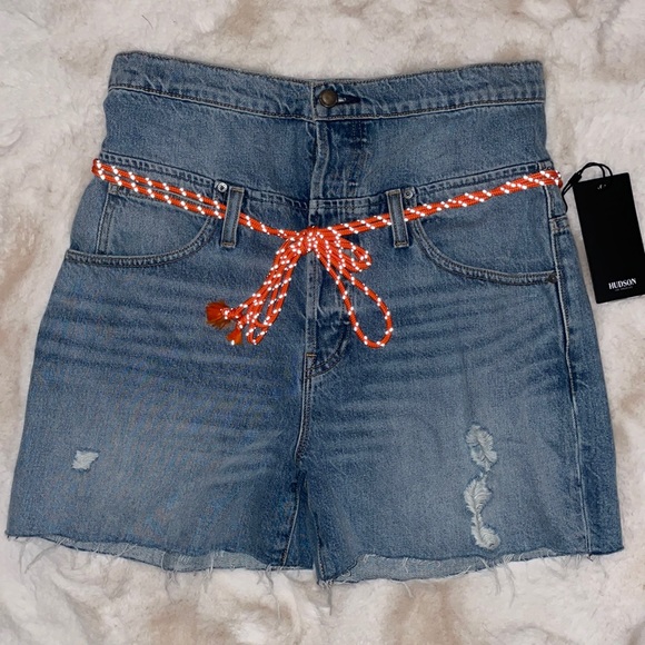 NWT HUDSON Sloane Denim Short - Picture 5 of 7